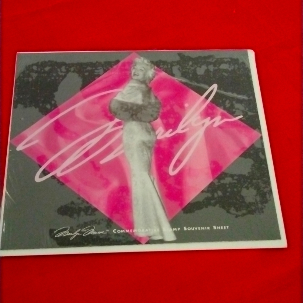 I'm selling Marilyn Monroe stamp collection still in plastic it is vintage